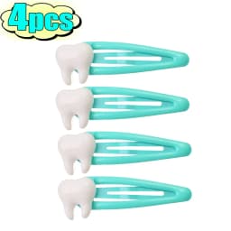 Creative Simulation Teeth BB Clip Cute Bangs Fixed Decorative Hairclip Y2K Girl Sweet Hair Clip Kawaii Hairpins Hair Accessories