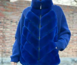 Black Friday Bestseller | Winter Rex Rabbit Fur Sweater Jacket | LAST STOCK • Lock Price | In Stock Select Sizes Only 250811