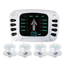 Electric Massager with 8 Massage Modes TENS Low Frequency Pulse EMS Muscle Stimulator for Relaxation