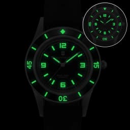 CORGEUT 50-Fathoms Dive Watch WD50F NH35 Automatic Movement 40mm Watch For Man Luminous 200m Waterproof Sapphire Vintage