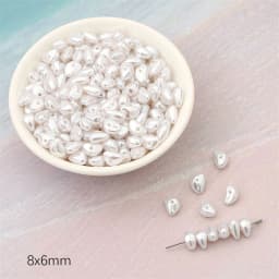 Cute Irregular Shape ABS Imitation Pearls Beads Charms for Necklace Bracelet Bead For Jewelri Makeing