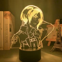 Anime Light Attack on Titan 4 Eren Yeager Figure for Bedroom Decor Night Light Kids Birthday Gift Shingeki No Kyojin 3d Lamp AOT