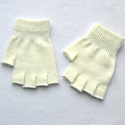 Autumn Winter New Half Finger Warm Gloves For Men Women Students Solid Knitted Mittens Outdoor Knitting Cycling Writing Gloves