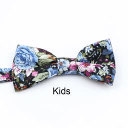 Cotton Floral Parent-Child Bowtie Set Bow Tie Necktie For Men Wedding Party Business Suits Gravata Pink Yellow Butterfly Cravats