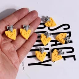 20 Pcs Mini Cheese Miniature Dollhouse Breakfast Pretend Play Kitchen Small Doll Food Toy Accessories