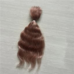 Latest 10 Grams / Bag Mohair for Reborn Doll /BJD Doll Coffee Golden Red Doll Reborn Handrooted Mohair Doll Hair Accessory