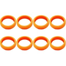 8PCS/Set Silicone Suitcase Wheels Protection Cover with Silent Sound Reduce Noise Trolley Box Luggage Caster Shoes Casters Cover