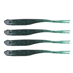 Fork Tail Soft Lure Bait Belly Open Fishing Artificial Lures 13cm/8.4g Lot 4 Pieces Sale