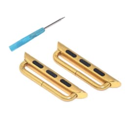 Connector Adapter for Apple Watch Series ultra 2 49mm Band Stainless Steel Connectors for Apple Watch 44mm 45/41mm 9 8 7 SE 5 4