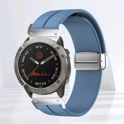 Magnetic Silicone Strap for Garmin watch Fenix 6 6x 7 7x pro 5 5x Plus 3 3HR Quick Fit No Gaps Sports 22mm 26MM Band for Enduro