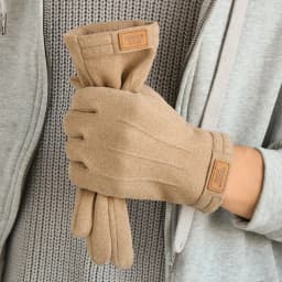 Winter Man Keep Warm Touch Screen Fashion Simple Windproof Gloves Plus Fleece Thickened Cycling Driving Outdoor Sports