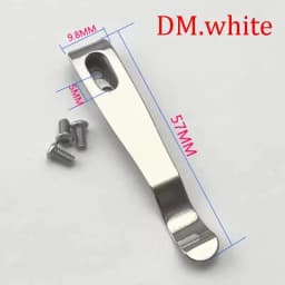 1piece Back Clip for DIY Folding Pocket Knife Tool DIY Accessories Multi Design Back Clip Custom Folding Knife Back Clip Holder
