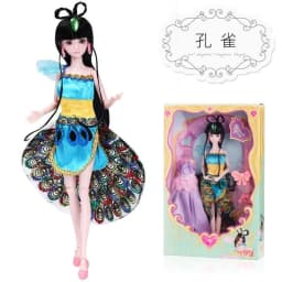 14 jointed very beautiful 29cm 11'' BJD Doll dolls Princess Hair + Makeup + Cloth +shoes pullip