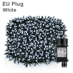 Energy Saving LED Outdoor Garden String Lights 10M 20M 30M 50M 100M Solar/EU/US Plug Charging LED Christmas Lawn Luminous Lamp