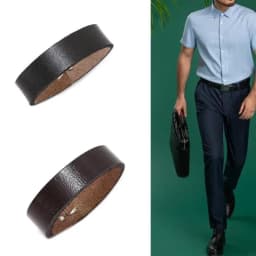 Creatively Leather Belt Loop Waist Belt DIY Components Western Heavy Rock Waist Belt Loop for Adult Unisex