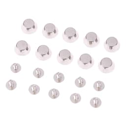 10sets Metal Bag Legs Bottom Rivets For DIY Leather Studs Bag Wear Protection Rivets For Bag Bottom Bag Belt Accessories