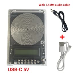 7.83Hz Schumann Waves Resonance Generator Ultralow Frequency Pulse Audio Resonator Type-C Interface 0.01Hz~100000Hz Adjustable