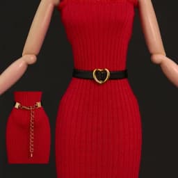 RUHERW 2026 Spring New High Quality Doll Belt Fashion Leather Waistband for 11.5-inch Female Doll 1/6 Doll Accessories