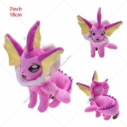 32 Style Eevee Plush Toy Pokemon Eeveelution Umbreon Vaporeon Jolteon Flareon Espeon Leafeon Cartoon Stuffed Animal Doll Peluche