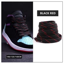 New Twill Two-Tone Shoelaces for Sneakers Flat Shoelace Pattern Premium Colorful Shoe Laces Athletic Unisex Shoestring 1pair