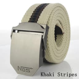 Tactical Thick 38mm Wide Canvas Belt for Men Casual Wide Automatic Belt Fashion Jeans Accessory Unisex
