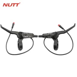 NUTT Electric Scooter 4 Piston Hydraulic Disc Brake Power-off Oil Disk for Zero 10X/11X, Vsett 10+/9+, Kaabo Wolf Warrior 11