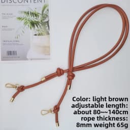 Adjustable Handbag Belt New Replacement Bag Strap Purse Strap Crossbody Leather DIY Bag Parts Adjustable Strap Length 80-140cm