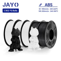 JAYO ASA / ABS Filament 1.75mm 1KG/Roll Low Temteratue Easy ABS 3D Printer Filament High Toughness 3D Printer Filament