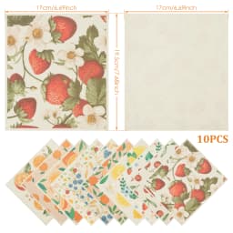 5/6/12PCS Kitchen Dish Towels Absorbent Swedish Dishcloths Kitchen Dish Rags Soft Non-woven Cloths for Washing Dishes Cleaning