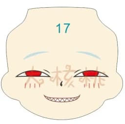 The Doctor Dottore Ob11 Face YMY Doll Handmade Water Sticker Faceplate Anime Cosplay Toy Accessories