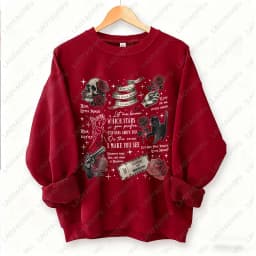 Run-Little-Mouse-Haunting-Adeline-Dark-Romance-Book-Hoodie-Spicy-Smut-Reader-Gifts-Black-Cat-Graphic-Pullover-Men-Women-Hoodie