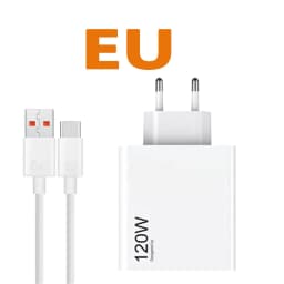 Xiaomi 120W EU US Original Super Turbo Charger For Xiaomi Adapter 1M USB Type C Cable Mi 17 15  14 POCO F7 X8 X7 Pro Redmi Note