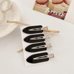 2-4Pcs/lot Pink Blue Color No Bend Seamless Hair Clips Side Fix Fringe Barrette Makeup Washing Face Hair Accessories For Women