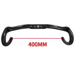 Full Carbon Fiber Bicycle Handlebar, Ultra Light And Durable Bicycle Cycle Handlebar With 15.75/16.54/17.32inch Inner Cable Rout