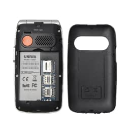 UNIWA V202T Flip Phone Dual Screen Large Button Dual SIM Card 4G Network Mobile Phone Support Charging Dock For Elderly