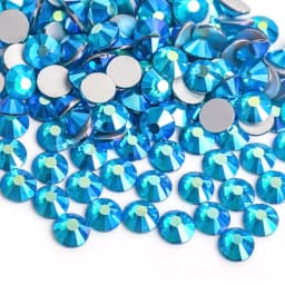 SS16 SS20 SS30 Glitter Rhinestone Crystal AB Non Hot Fix Flat back Rhinestone Apparel for Nail Art Fabric Garment