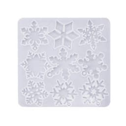Christmas Elk Shaped Silicone Mold DIY Epoxy Resin Mold Deer Elk Mold Christmas Tree Pendant Decoration Snowflake Elk Mould