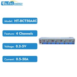 Heltec 1-99V 50A Battery Capacity Tester for 18650 LiFePO4 LTO NCM Lead-Acid | Smart High-Precision Discharge Load Tool