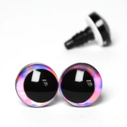 20pcs 16mm 18mm 20mm 25mm 30mm Cartoon 3D glitter toy doll pupil eyes with washer --color size option