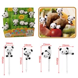 4/6/8/10PCS Unicorn Mini Food Fruit Fork Set Kid Cute Bento Box Decor Dessert Forks Cartoon Toothpick Cake Dessert Party Supply