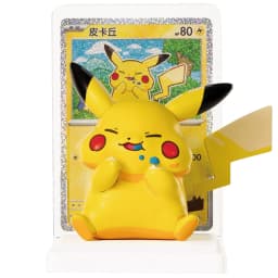 30th Anniversary Pikachu Figure Set Genuine Pokemon Dream Painting Pikachu Figure Simplified Chinese PTCG Collectible Cards Gift