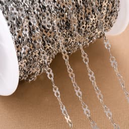 1meter Stainless Steel Chains for Jewelry Making DIY Rolo Cable Link Chain Necklace Bracelet Handmade Accessories Wholesale