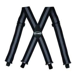 KUNN Men Suspender Tape Measure Pattern Suspender Fully Strength Elastic with Heavy Duty Clip Ruler Suspenders