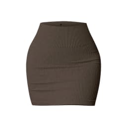 Women Seamless Solid Color Hip Wrap Skirt Tummy Control Anti Chafing Yoga Skirt Slim Fit Casual Butt Lift Fashion Mini Skirt