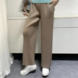 Miyake Pleated Loose Plus Size Pants Female 2025 Summer New High-end Thin Wide-leg Casual High Waist Pleated Straight Pants Thin