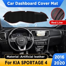 For KIA Sportage 4 2016 2017 2018 2019 2020 Car Dashboard Cover Mat Sun Shade Pad Carpet Mat Anti-UV Accessories Protective MATS