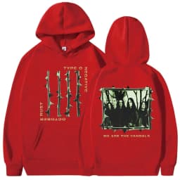 Type O Negative October Rust Hoodie Gothic Metal Rock Band Sweatshirt Men's Vintage Hip Hop Oversized Long Sleeve Hoodies Unisex