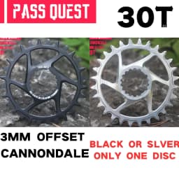 Pass Quest For CANNONDALE si ss 0mm 3mm Offset Bike Chainwheel 28T 30T 32T 34T 36T 38T 40T 42T bicycle Chainrings mtb Bike parts