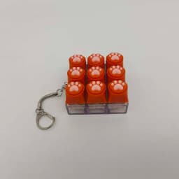 Silicone Soft Cat Claws Keychain Key Ring Pendant Mobile Phone Backpack Pendant Desktop Accessories Decompression Press Tools