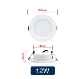 LED Downlight AC110V 220V 5W 9W 12W 15W 18W Led Spot Light DC12V 24V Waterproof LED Decoration Ceiling Lamp Indoor Panel Light